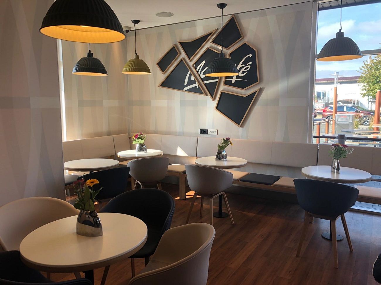 Gemütlich im McCafé